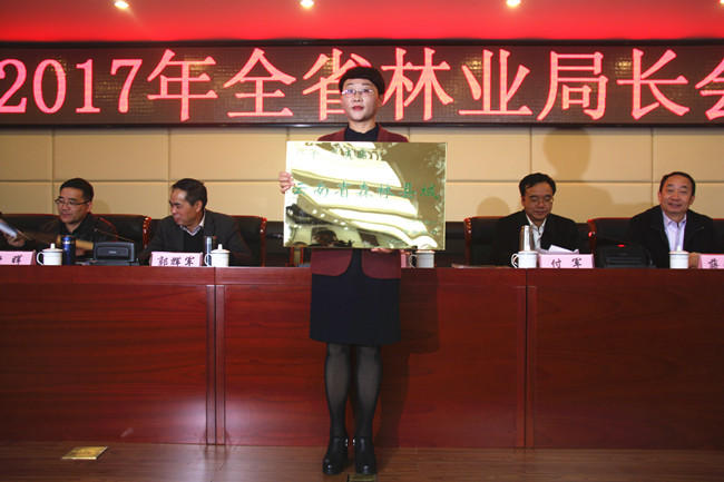 省林业厅授予凤庆县“云南省森林县城”称号并授牌